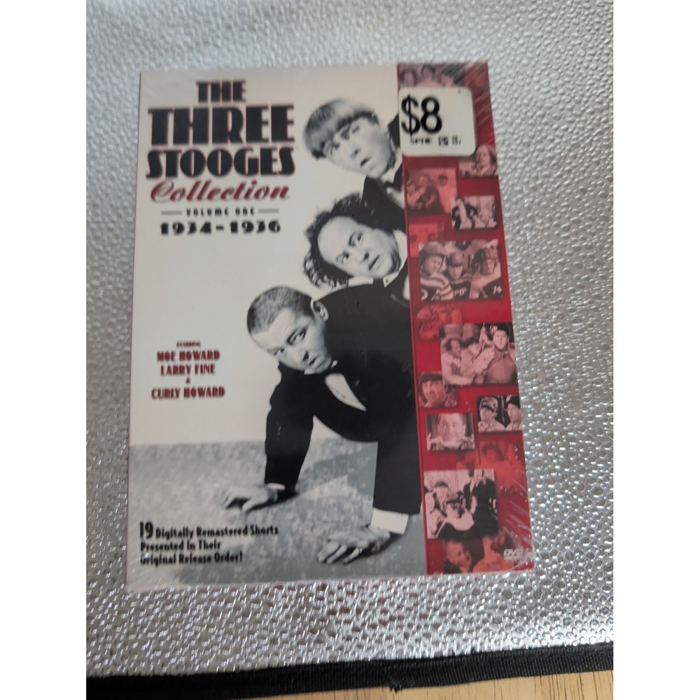 The Three Stooges Collection - Volume 1: 1934-1936 (DVD, 2007, 2-Disc Set) - NEW